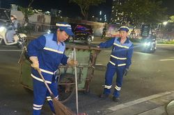 Thu gom hơn 50 tấn r&aacute;c sau đ&ecirc;m chung kết DIFF 2026