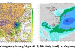 Vùng biển Gia Lai có khả năng xảy ra lốc xoáy, sóng cao 2-3 m