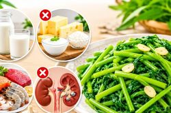 Ăn rau muống cần tr&aacute;nh kết hợp với những thực phẩm n&agrave;o?