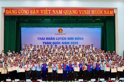Trại Huấn luyện Kim Đồng cấp I toàn quốc: Tuần 'rèn nghề' đáng nhớ
