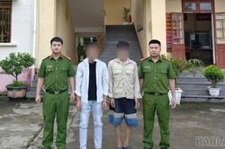 Công an xã Gia Hội băng rừng giữa mưa lớn, phát hiện 2 trường hợp sử dụng trái phép chất ma túy
