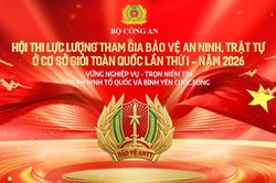 Hội thi lực lượng tham gia bảo vệ an ninh, trật tự ở cơ sở giỏi toàn quốc lần thứ I năm 2026