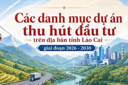 C&aacute;c danh mục dự &aacute;n thu h&uacute;t đầu tư tr&ecirc;n địa b&agrave;n tỉnh L&agrave;o Cai, giai đoạn 2026 - 2030