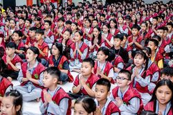 400 kh&oacute;a sinh tham dự kh&oacute;a sinh hoạt chủ đề 'Phật ơi! Con về rồi' lần thứ IV tại tổ đ&igrave;nh Thanh H&agrave;