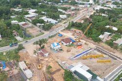 Cao tốc TP.HCM - Mộc Bài đồng loạt triển khai nhiều mũi thi công