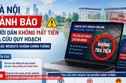 Cảnh báo người dân không mất tiền tra cứu quy hoạch