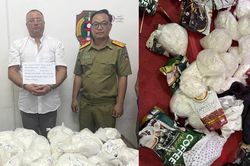 Bắt gọn khách Tây mang 15kg heroin lên máy bay