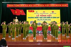 130 chiến sĩ nh&iacute; ho&agrave;n th&agrave;nh Chương tr&igrave;nh 'Học l&agrave;m chiến sĩ C&ocirc;ng an' lần thứ VII năm 2026