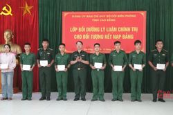 78 học viên hoàn thành bồi dưỡng lý luận chính trị dành cho đối tượng kết nạp Đảng
