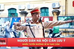 Hà Nội điều chỉnh giao thông phục vụ chuỗi hoạt động kỷ niệm 80 năm