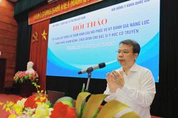 Chuẩn h&oacute;a ng&acirc;n h&agrave;ng c&acirc;u hỏi - Bước nền tảng cho kỳ đ&aacute;nh gi&aacute; năng lực b&aacute;c sĩ y học cổ truyền
