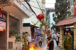 'Hóa giải' nguy cơ hỏa hoạn tại các ngõ sâu, ngõ nhỏ