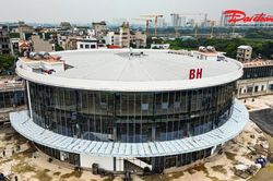 Hình hài bến xe khách mới ở cửa ngõ phía Nam Hà Nội dần lộ diện