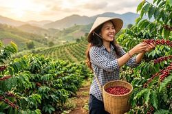 Giá cà phê hôm nay 13.7: Trong nước giữ giá, thế giới chờ phiên mới