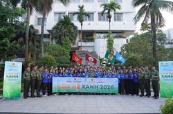 Tuổi trẻ HUC xuất quân Chiến dịch 'Mùa hè xanh 2026':Mang yêu thương đến với vùng cao Tả Củ Tỷ