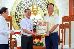 Tăng cường phối hợp ph&aacute;t triển Trung t&acirc;m h&agrave;nh hương Tắc Sậy