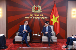 Việt Nam và Pháp thúc đẩy hợp tác an ninh, thực thi pháp luật