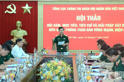 L&agrave;m r&otilde; nội h&agrave;m, mục ti&ecirc;u, ti&ecirc;u ch&iacute; v&agrave; giải ph&aacute;p x&acirc;y dựng nền quốc ph&ograve;ng to&agrave;n d&acirc;n vững mạnh, hiện đại