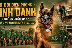 Bộ đội Biên phòng vinh danh những chiến binh hoàn thành sứ mệnh cao cả