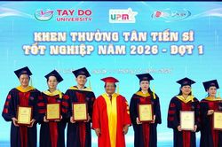 Trường Đại học Tây Đô trao bằng tốt nghiệp Tiến sĩ khóa đầu tiên