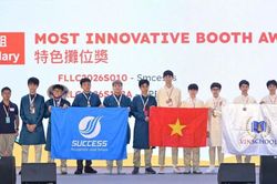 Học sinh 'đất Cảng' đoạt giải vô địch tại sân chơi STEM quốc tế
