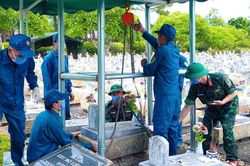 Quảng Trị lấy mẫu ADN 1.952 hài cốt liệt sĩ tại Nghĩa trang Vĩnh Linh