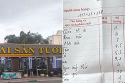 Bữa hải sản hơn 27 triệu đồng ở Quảng Ninh gây xôn xao, kết quả kiểm tra ra sao?