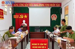 VKSND Khu vực 9 TP Cần Thơ chủ tr&igrave; họp li&ecirc;n ng&agrave;nh giải quyết &aacute;n