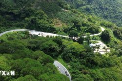 Vẻ đẹp hùng vĩ của đèo Ngoạn Mục ở Lâm Đồng