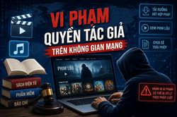 Công an Hà Nội cảnh báo vi phạm quyền tác giả trên không gian mạng
