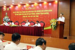 Ủy viên Bộ Chính trị Lê Minh Trí: Chống lãng phí thời gian và cơ hội phát triển