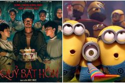 Cục diện ph&ograve;ng v&eacute; 13/7: Minions & Qu&aacute;i Vật &aacute;p đảo, Quỷ Bắt Hồn chật vật giữ nhiệt