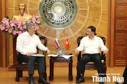 Thúc đẩy hợp tác giữa tỉnh Thanh Hóa và TP Saint Petersburg, Liên bang Nga