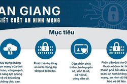 [Infographic] An Giang siết chặt an ninh mạng