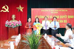 Bà Nguyễn Thị Hương được bổ nhiệm giữ chức Phó Chánh văn phòng Đoàn đại biểu Quốc hội và HĐND thành phố