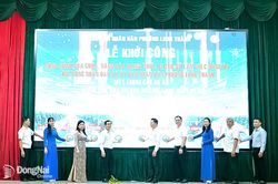 Khởi công Dự án Sửa chữa, nâng cấp trang thiết bị trụ sở làm việc Đảng ủy, HĐND và UBND phường Long Thành