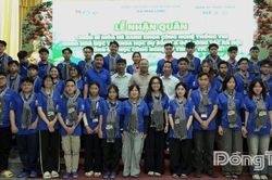 Xã Hòa Long: Tiếp nhận 'Chiến sĩ mùa hè xanh' Trường Đại học Công nghệ Kỹ thuật TP. Hồ Chí Minh
