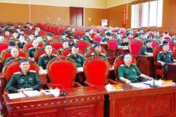 Bộ CHQS tỉnh Lai Châu: Sinh hoạt chính trị 'chỉnh huấn' theo Chỉ thị số 76 của Bộ trưởng Bộ Quốc phòng