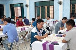 50 kỳ thủ tranh tài tại Giải Cờ tướng câu lạc bộ xã Bảo Thắng mở rộng năm 2026