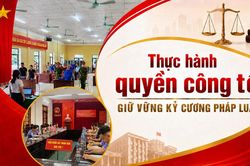 Thực hành quyền công tố, giữ vững kỷ cương pháp luật
