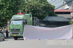 Tai nạn giao thông nghiêm trọng tại phường Thanh Miếu, một người tử vong