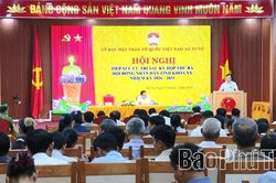 Đại biểu HĐND tỉnh Tiếp x&uacute;c cử tri x&atilde; Tu Vũ