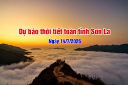 Dự báo thời tiết toàn tỉnh Sơn La ngày 14/7/2026