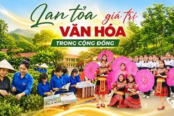 Lan tỏa giá trị văn hóa trong cộng đồng