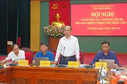 Nâng cao hiệu quả tham mưu công tác nội chính