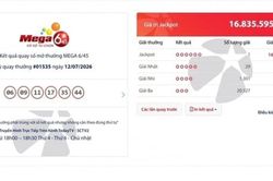 Vietlott nổ giải Jackpot gần 17 tỷ đồng