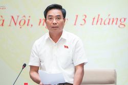 Ph&oacute; Chủ tịch Quốc hội, Thượng tướng Nguyễn Do&atilde;n Anh dự Phi&ecirc;n họp to&agrave;n thể của Ủy ban D&acirc;n nguyện v&agrave; Gi&aacute;m s&aacute;t