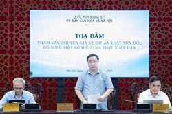 Thể chế hóa quan điểm của Đảng, hoàn thiện khung khổ pháp lý cho xuất bản