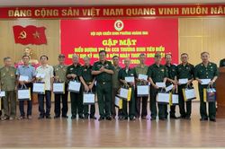 Hội Cựu chiến binh phường Hoàng Mai biểu dương 79 thương binh