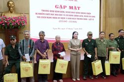 Phường Ngọc H&agrave; tổ chức gặp mặt nh&acirc;n dịp kỷ niệm 79 năm Ng&agrave;y Thương binh li&ecirc;t sĩ
